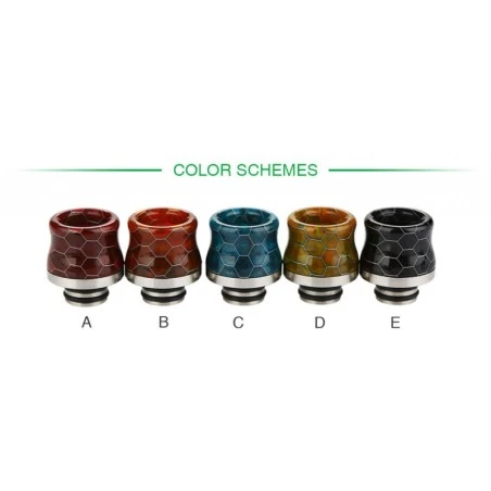 DRIP TIP 510 IN RESINA COLORE B SMOK 1 - E-Smoking di Fiacco Marco 