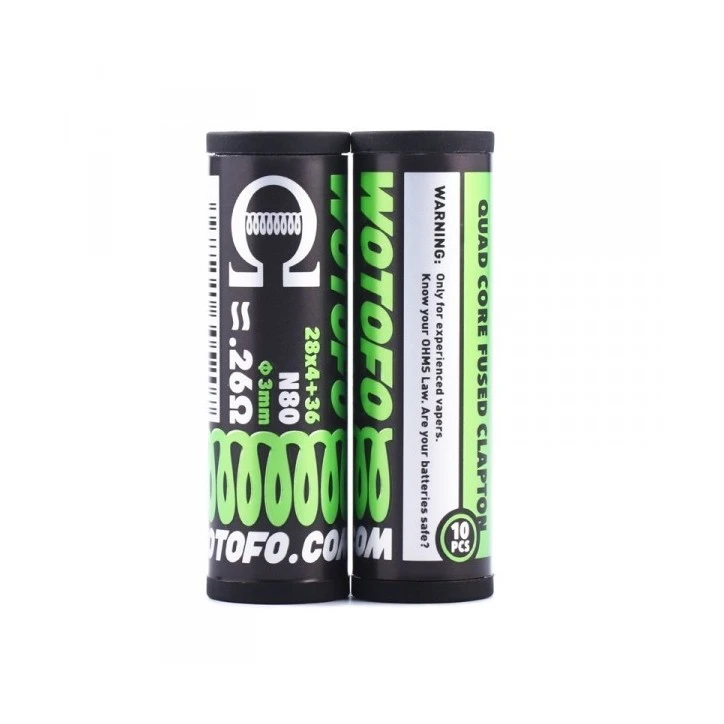 Resistenza Quad Core Fused Clapton - 10 pezzi