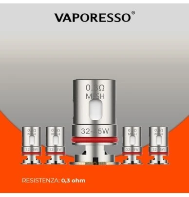 Resistenza Per Target Pm80 GT X 0.3ohm Vaporesso VAPORESSO 1 - E-Smoking di Fiacco Marco 