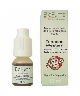 Aroma Concentrato Biofumo 10 ml Tabacco Western