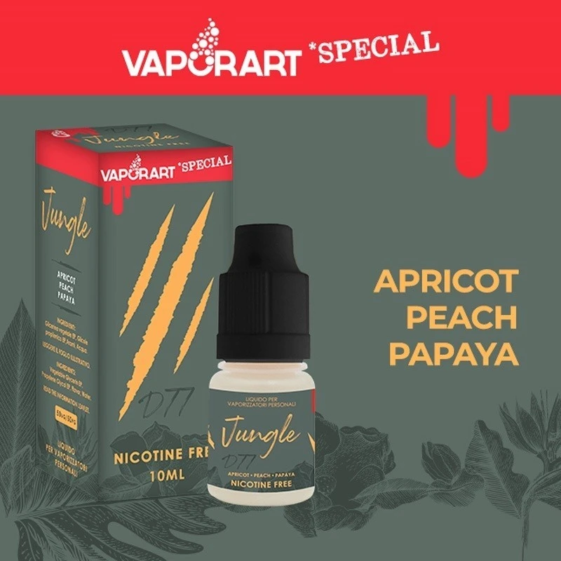 VAPORART LIQUIDO JUNGLE 10ML. VAPORART 1 - E-Smoking di Fiacco Marco 