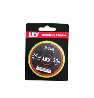 YOUDE SS316L 24GA 30FT UD Youde 1 - E-Smoking di Fiacco Marco 