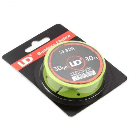 YOUDE SS316L 30GA 30FT UD Youde 1 - E-Smoking di Fiacco Marco 