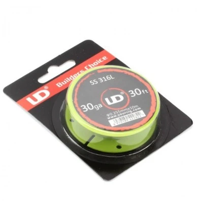 YOUDE SS316L 30GA 30FT UD Youde 1 - E-Smoking di Fiacco Marco 