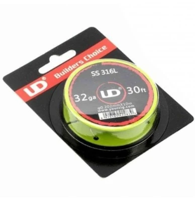 YOUDE SS316L 32GA 30FT UD Youde 1 - E-Smoking di Fiacco Marco 