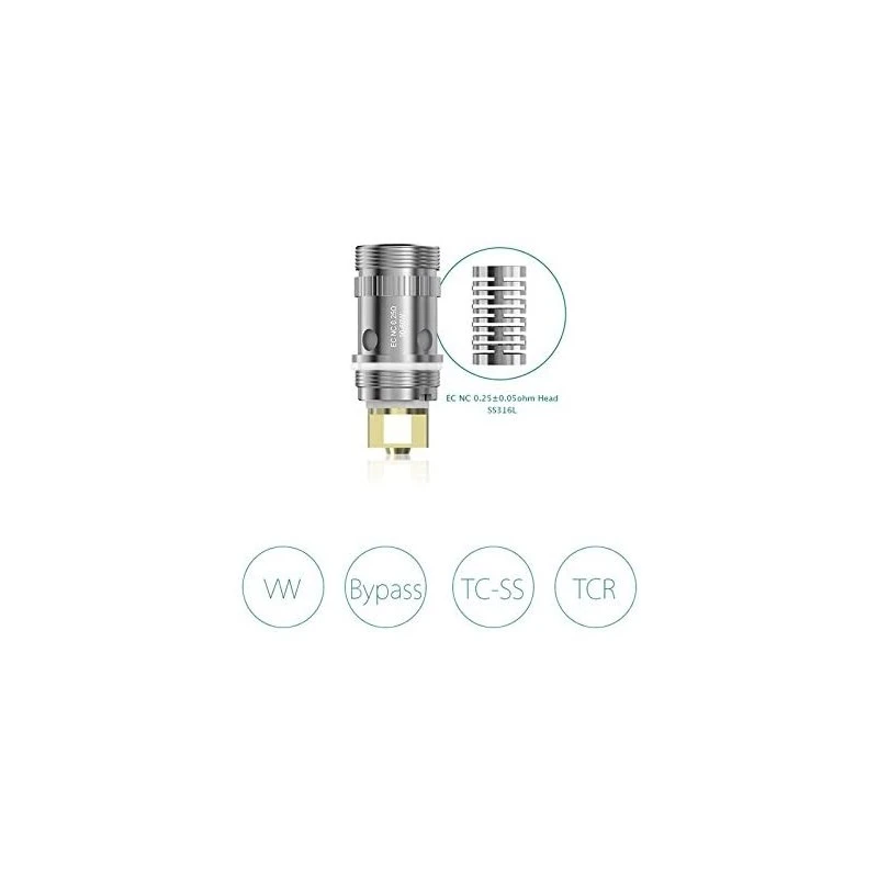 Eleaf - Ricambio Eleaf HW-N DUAL 0.25ohm ELEAF 1 - E-Smoking di Fiacco Marco 
