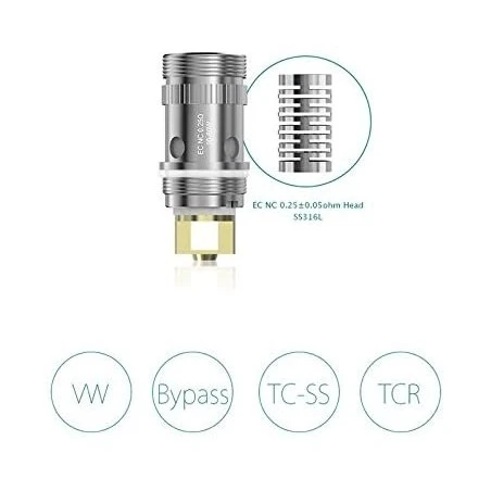 Eleaf - Ricambio Eleaf HW-N DUAL 0.25ohm ELEAF 1 - E-Smoking di Fiacco Marco 