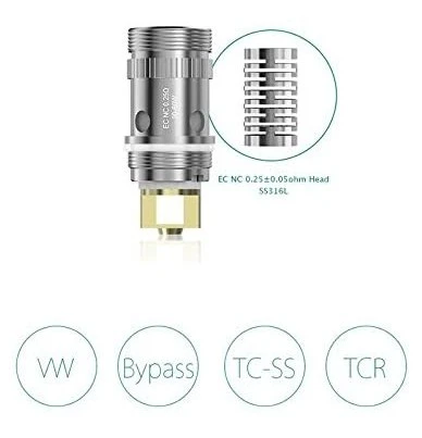 Eleaf - Ricambio Eleaf HW-N DUAL 0.25ohm ELEAF 1 - E-Smoking di Fiacco Marco 