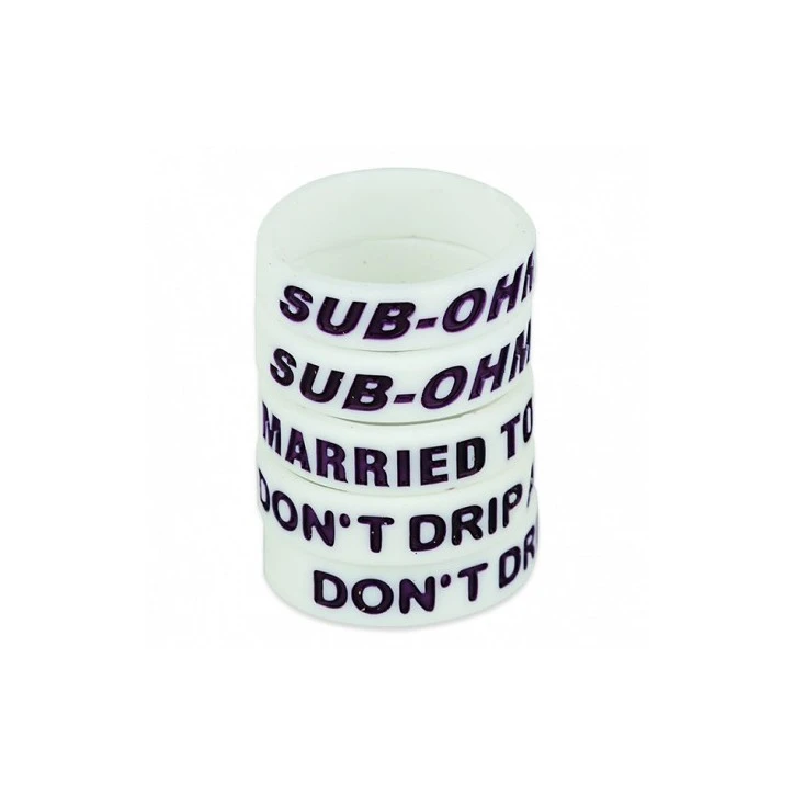 Anello Decorativo Hard Vape Style Bianco