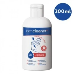 GEL DISINFETTANTE MANI CON LACTOFERRICINA 200ML - IPERCLEANER IperCleaner 1 - E-Smoking di Fiacco Marco 