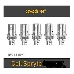 Aspire Resistenza Bvc Per SPRYTE, K1, K2, K1 STEALTH, K LITE 1,8 Ohm 5 Pezzi ASPIRE 1 - E-Smoking di Fiacco Marco 