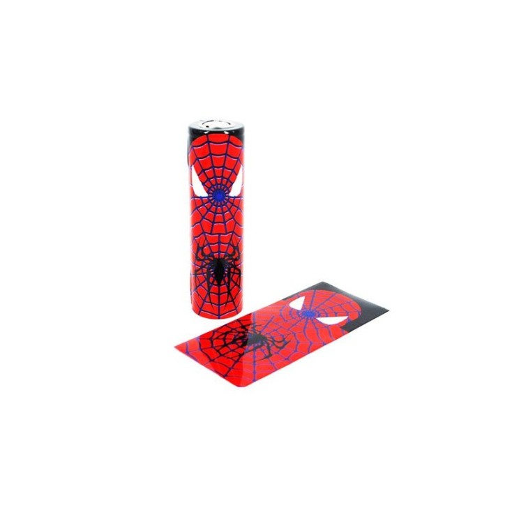 WRAP BATTERIA 18650 SPIDERMAN PZ 10