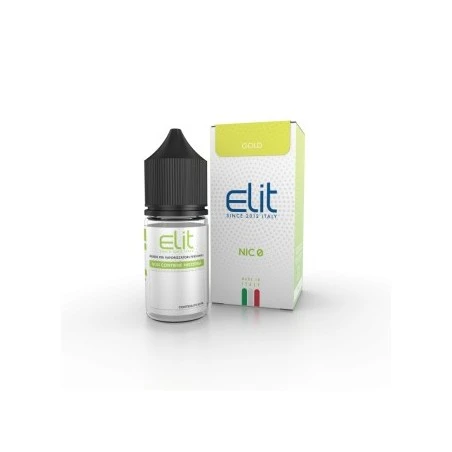 TABACCO GOLD LIQUIDO PRONTO CON NICOTINA 10ML ELIT FLAVOR. ELIT 3 - E-Smoking di Fiacco Marco 