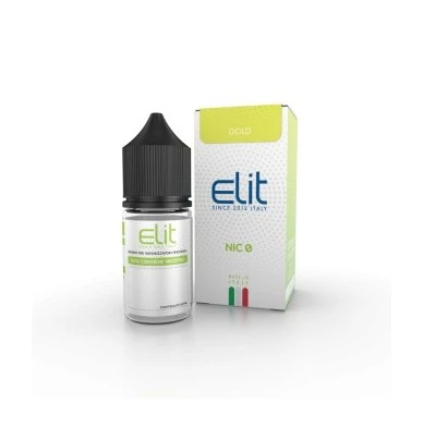 TABACCO GOLD LIQUIDO PRONTO CON NICOTINA 10ML ELIT FLAVOR. ELIT 3 - E-Smoking di Fiacco Marco 
