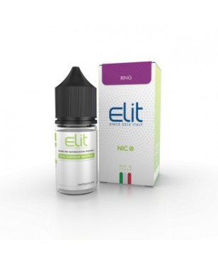 RING LIQUIDO PRONTO CON NICOTINA 10ML ELIT FLAVOR.