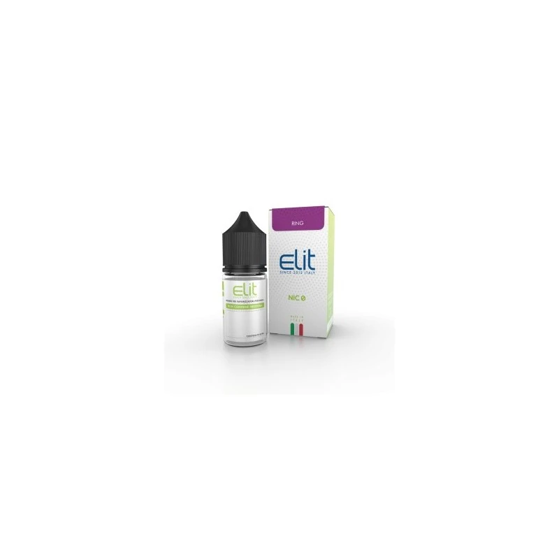 RING LIQUIDO PRONTO CON NICOTINA 10ML ELIT FLAVOR. ELIT 3 - E-Smoking di Fiacco Marco 