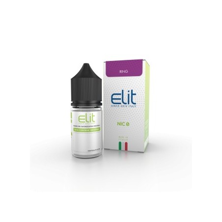 RING LIQUIDO PRONTO CON NICOTINA 10ML ELIT FLAVOR.