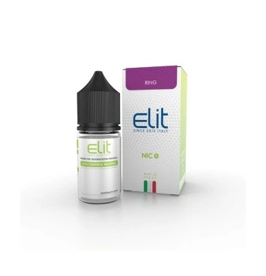 RING LIQUIDO PRONTO CON NICOTINA 10ML ELIT FLAVOR. ELIT 3 - E-Smoking di Fiacco Marco 