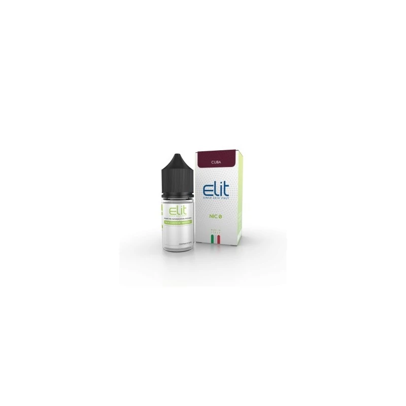 ELIT LIQUIDO TABACCO CUBA 10ML ELIT 2 - E-Smoking di Fiacco Marco 