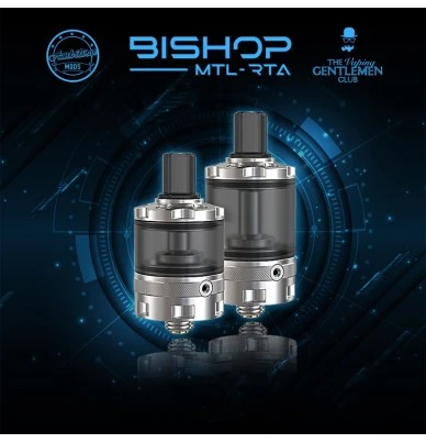 THE VAPING GENTLEMEN CLUB BISHOP MTL RTA [product.brand] 1 - E-Smoking di Fiacco Marco 