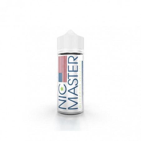 GLICERINA VEGETALE 100 ML  IN FLACONE CHUBBY DA120 ML NIC MASTER