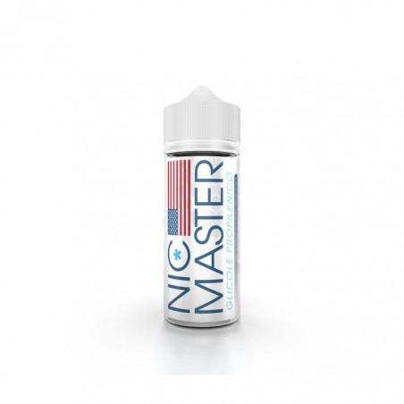 GLICOLE PROPILENICO 100 ML  IN FLACONE CHUBBY DA120 ML NIC MASTER