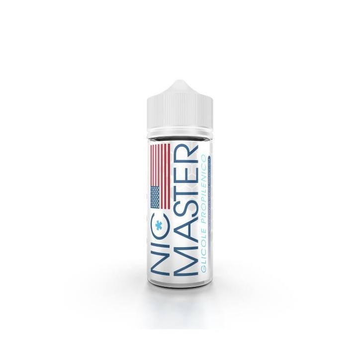 GLICOLE PROPILENICO 100 ML  IN FLACONE CHUBBY DA120 ML NIC MASTER
