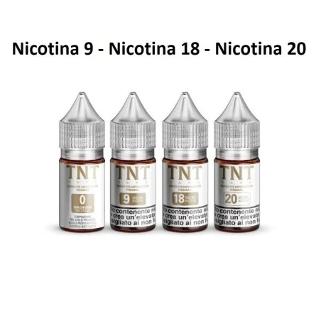 BASETTE 70/30 10ML CON NICOTINA TNT VAPE TNT VAPE 2 - E-Smoking di Fiacco Marco 