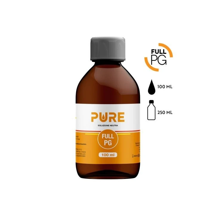 GLICOLE PROPILENICO 100 ML BOTTIGLIA DA 250 PURE