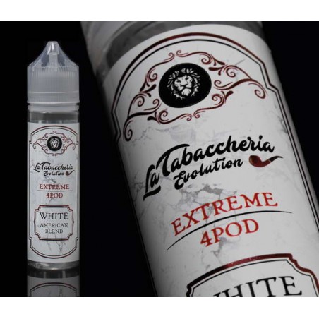 La Tabaccheria Extreme White American Blend R 4Pod  aroma 20 ml + Glicerina 30ml