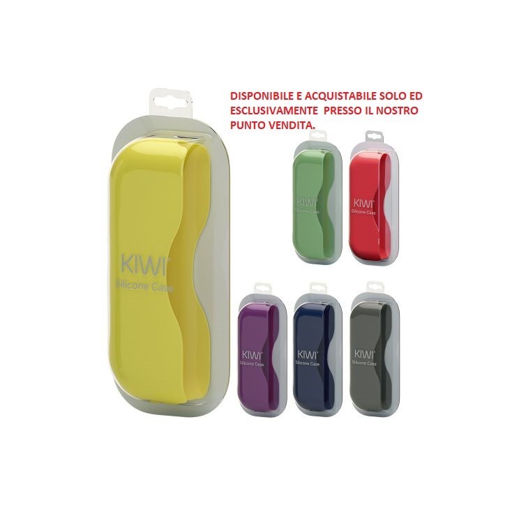 CUSTODIA IN SILICONE -KIWI-