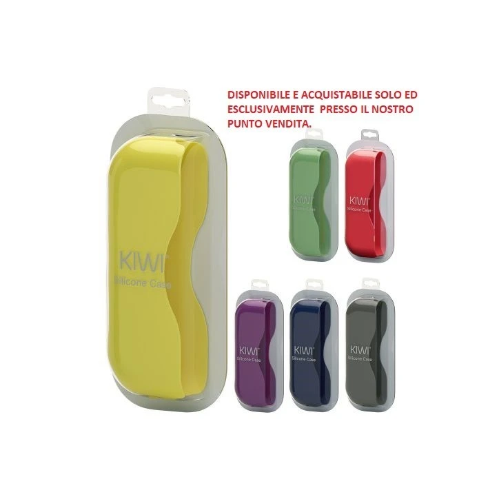 CUSTODIA IN SILICONE -KIWI-