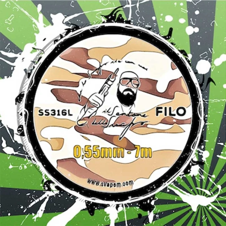 FILO 0.65 SS316 7M IL SANTONE DELLO SVAPO