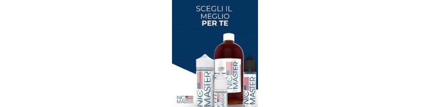 Nic Master VG/PG – Booster di Nicotina per Svapo | E-Smoking