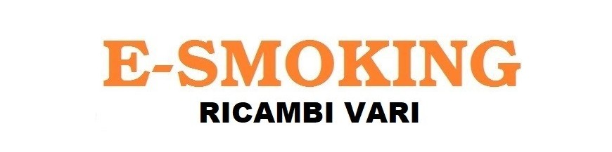 Scopri tutti i ricambi per sigarette elettroniche: componenti originali, adattatori, tappi e accessori compatibili su E-Smoking.